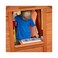 Backyard Discovery Timberlake All Cedar Wood Playhouse With Flowerpot Brown
