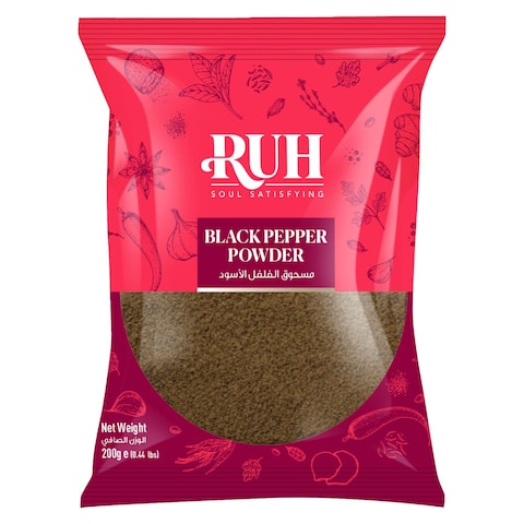 Ruh Soul Satisfying Black Pepper Powder 200g