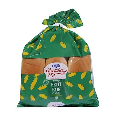 Breadway Petit Pain Bread - 220 gram - 6 Pieces