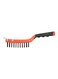 Yato - Wire Brush Scraper With Curves Plastic Handle Orange/Black