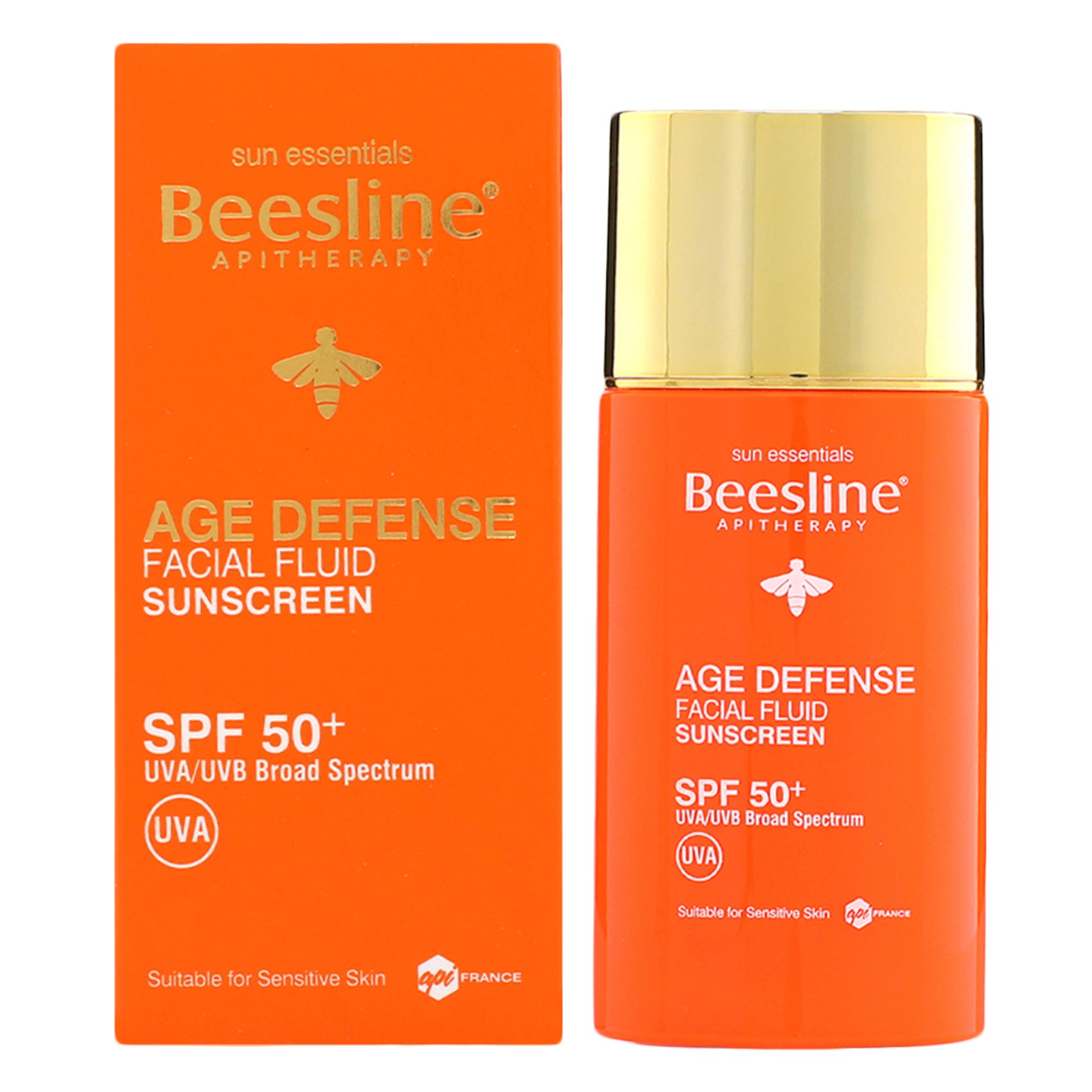 Beesline Sunscreen Age Defense Facial Fluid SPF50+ 40ml