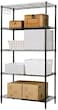 Generic Mumoo Bear 5-Tier Wire Shelving Bathroom Storage 5 Shelves Unit Metal Kitchen Storage Rack