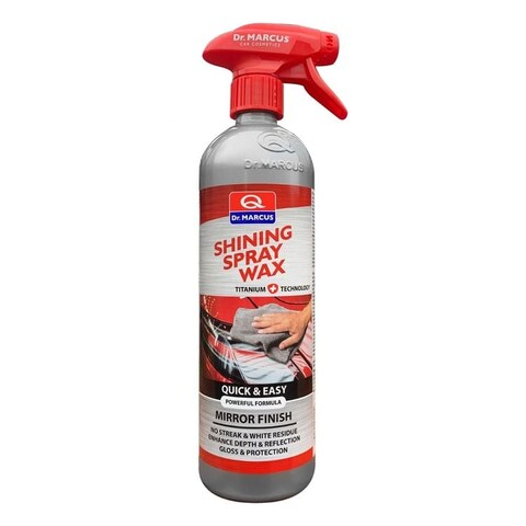 Titanium Car Paint Care Spray Wax Quick &amp; Easy Mirror Finish, Suitable For All Types Of Cars- 750ml Dr.MARCUS