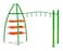 RBWTOYS Outdoor Monkey Bar with Metal, Playground Activity for Kids.  RW-13115.     300x125x220cm