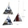 3-Piece Gold Triangle Shape Art Diy Mirror For Living Room Bedroom Wall Decoration