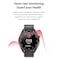 Generic- WB02 Smart Watch 1.3-Inch Full-Touch TFT Display IP68 Waterproof Sports Watch BT5.0 Heart Rate/Blood Pressure/Sleep Monitor 8 Workouts Modes Fitness Tracker Pedometer Notification/Sedentary