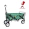 COOLBABY-Garden Cart Folding Wagon Foldable Heavy Duty Outdoor Trolley Utility Transport Cart