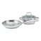 Wacokware Stainless Steel Cookware Set 3 PCS