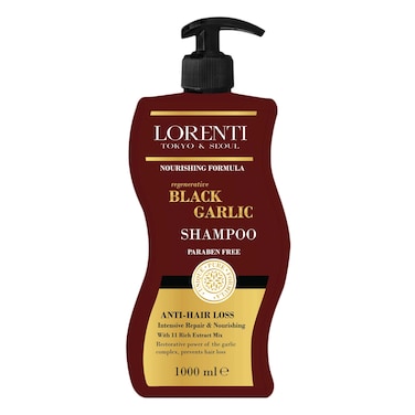 Lorenti Black Garlic Anti- Hair Loss Shampoo 1L
