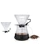Mibru Manual V60 Hand Drip Coffee Maker 600ml Set Pack Of 2