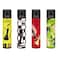 Clipper Printed Jet Flame Lighter CKJ11 Multicolour