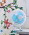 Electric Table Fan Clip Desk Fan Car Toon Fan 2 Speed Options Super Soft Wind Super Mute