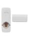 Generic Toothpaste And Tooth Brush Holder White