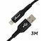 mpBLBERRI BLB-U329 Lightning USB Metal Cable 3 Meter, Black