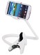 Generic - Mobile Holder Desktop Bed Lazy Bracket Mobile Stand White