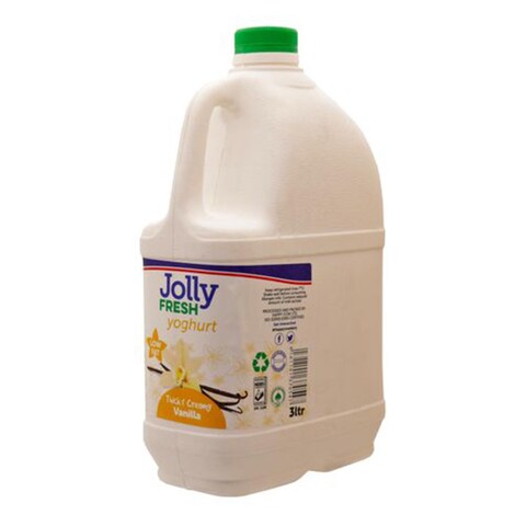 Jolly Fresh Yogurt Vanilla Bottle 3L