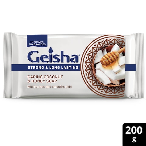 Geisha Coconut Milk &amp; Honey Bathing Soap 200G