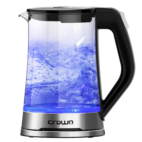 crown Line Glass Kettle 1.7l 2200 Watt KT-158