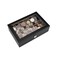 LINGWEI 12 slots Leather Watch Box Display Case Organizer Box Watch Storage Collection Box Storage Case With Glass Top Display Viewing For Men and Women