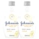 Johnson's AntiBacterial Micellar Body Wash Lemon 400ml Pack of 2