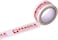 Fragile Tape Strong Adhesive Red Fragile Handle with Care Warning Packing Tape for Shipping Packing Moving (1 Roll)