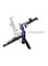 Generic - Universal Phone Tripod Stand With Adjustable Smartphone Clip Holder Bracket Black/Purple