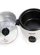 Geepas Electric Rice Cooker 1 L 1 L 400 W Grc4325 White/Black/Clear