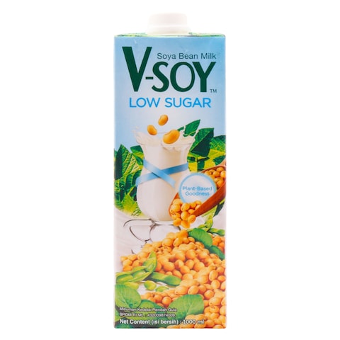 V-Soy Soya Bean Milk Low Sugar 1L