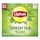 ليبتون شاي أخضر نقي 50 كيس شاي مغلف