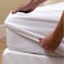 Waterproof Mattress Protector Cotton Blend White 100X200X30centimeter