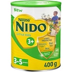 Buy Nestle Nido Little Kids 3 Plus Growing Up Milk Powder Tin For Toddlers 3 to 5 Years 400g in UAE