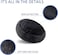 Grizzly Velor Round Plush Beige Dog Bed Small - 50 x 15cm