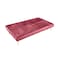In House Celine 2 In 1 Sofabed Velvet Upholstered - Dark Pink