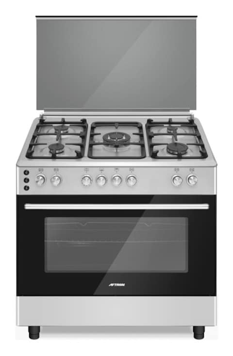 Aftron 90 X 60cm 5 Burner Cooking Range AFGR9075CFSD