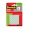 3M Scotch Mounting Squares 111, 1 x 1 inch, 16/pack