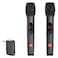 JBL Wireless Microphone 6.35mm Dongle Receiver 2 Count Black