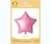 Party Time 1pc 18" Shiny Light Pink Star Shaped Foil Mylar Balloons For Mother's Day, Wedding Decoration &amp; Engagement - Birthday Party Supplies