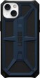 Urban Armor Gear Designed For iPhone 14 Plus Case, 6.7" Monarch Rugged Premium Protective Cover Lightweight Slim Shockproof Dropproof Compatible With Wireless Charging, Blue Mallard