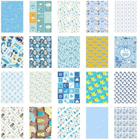 Fujifilm 84880 Instax Photo Stickers, Boy Blue Accessories