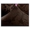 4-Piece Stretchable Sofa Cover Set Chocolate Brown Jacquard Fabric Seven Seater Couch Cover Set 3211 Combination