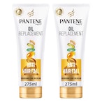 Buy Pantene Pro V Anti Hair Fall Oil Replacement for Hair Prone to Break Leave In Conditioner 275ml Pack of 2 in UAE