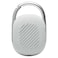 JBL Clip 4 Portable Bluetooth Speaker Wireless White