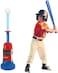 Kids Toys Baseball Set Includes Baseball Bat, 3 Balls, Automatic Pitching Machine Batting, Gifts For Boys Girls, Press Type Shooting Games Double Fun Ages 3 4 5 6 7 8Years Old Gifts Sets