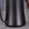 Coffee drip pot 550ml thermometer lid black