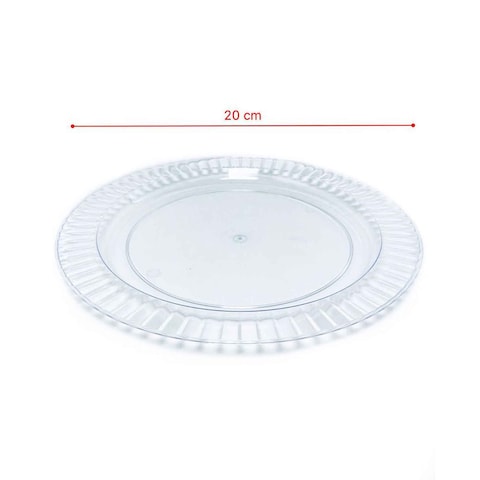 Tiba Lumiere Plastic Plates - Small - 25 Plates