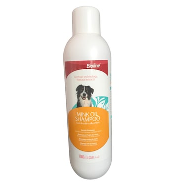 BIOLINE MINK OIL DOG SHAMPOO 1L