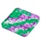 Squizz Pop The Bubble Square Tie Toy- Green/Purple