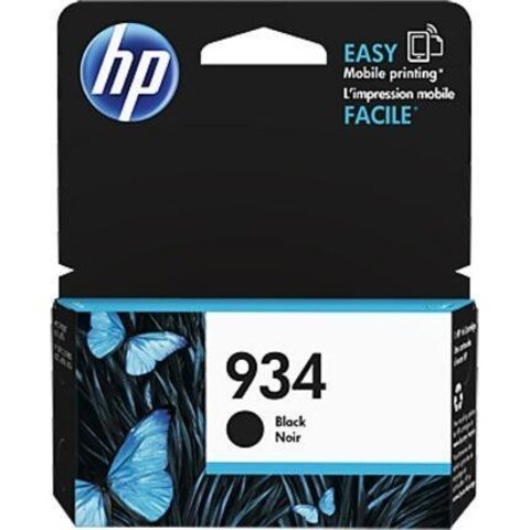 HP 934 Black Ink Cartridge, C2P19Ae