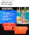 Spigen Aqua Shield Waterproof Pouch Bag A620, Dry Bag With Adjustable Waist Strap For Beach Swimming Fishing Camping Canoeing Hiking Kayaking Paddle Boarding &amp; Boating - Sunset Orange (2 Pack)
