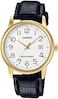 Casio - Men's Mtpv002Gl-7B2 Gold Leather Japanese Quartz Fashion Watch, Analog Display